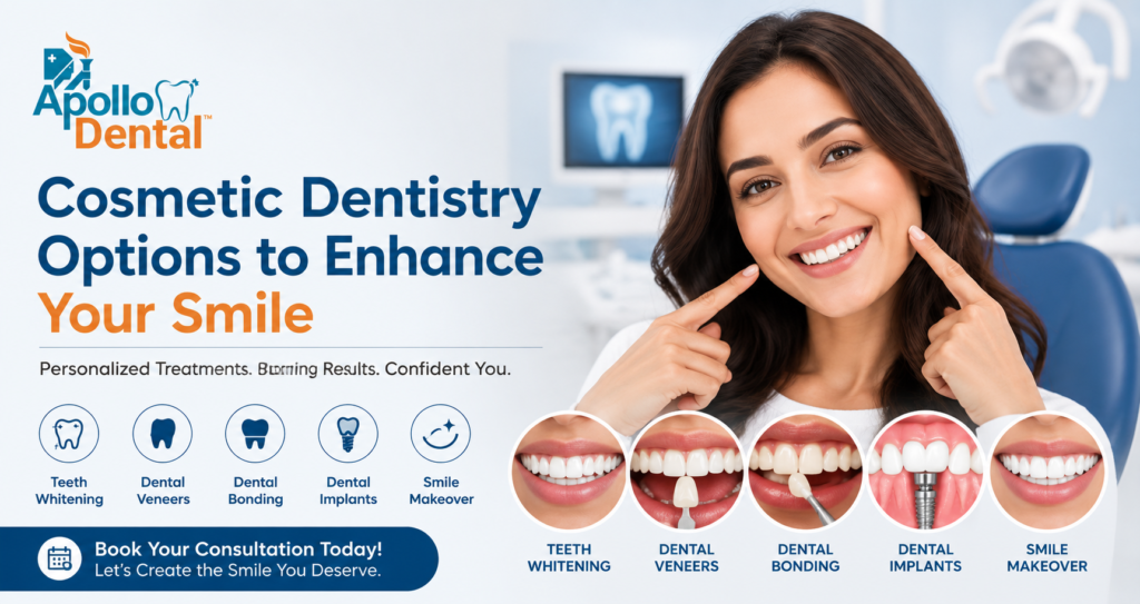 Cosmetic Dentistry Options to Enhance Your Smile