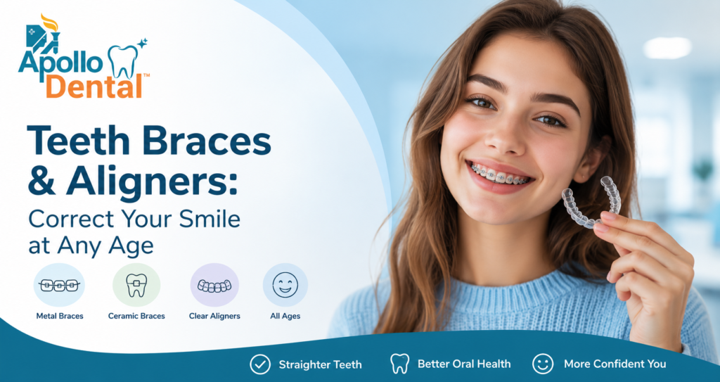Teeth Braces & Aligners: Correct Your Smile at Any Age